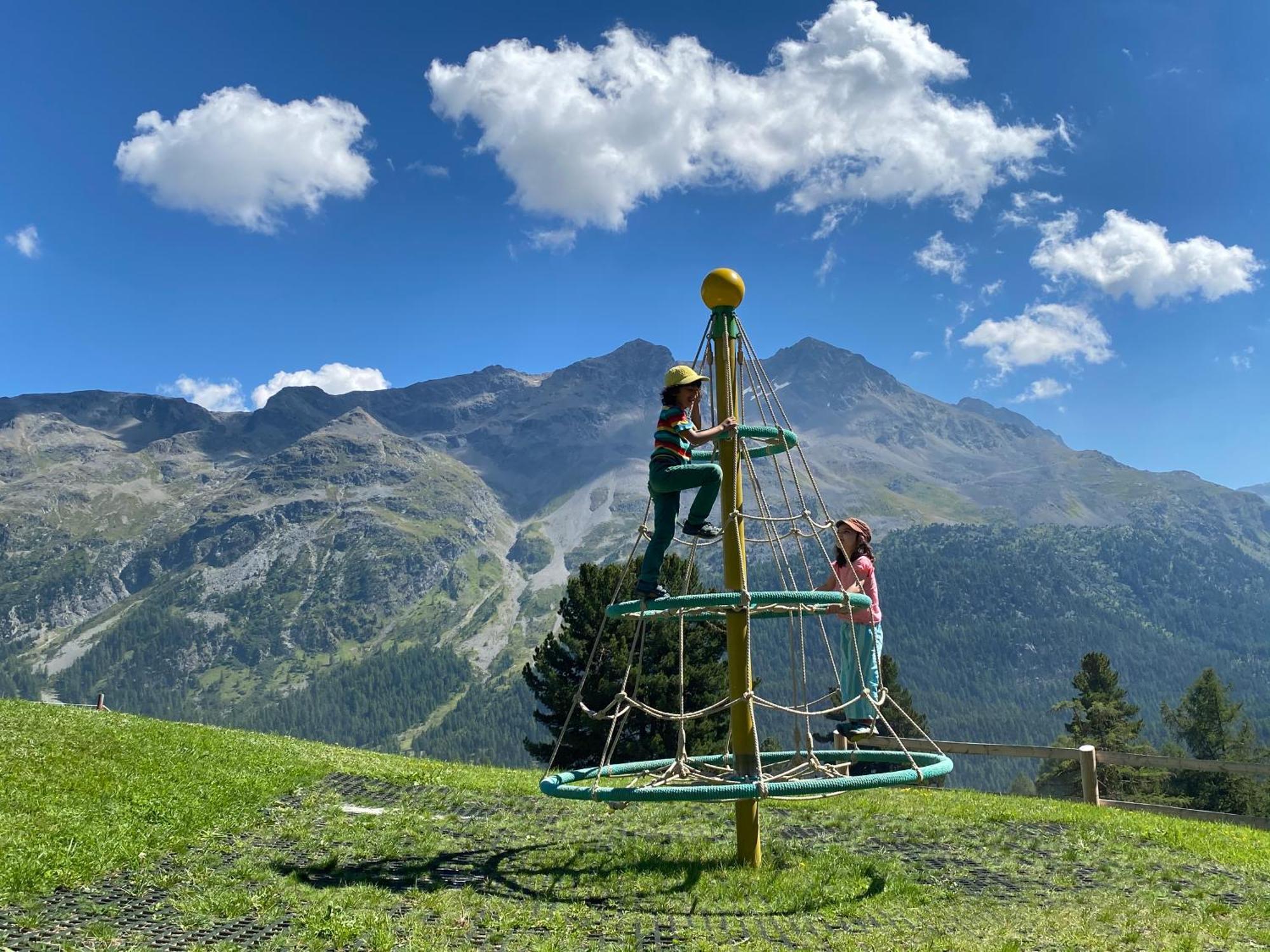 Randolins Familienresort São Moritz Exterior foto