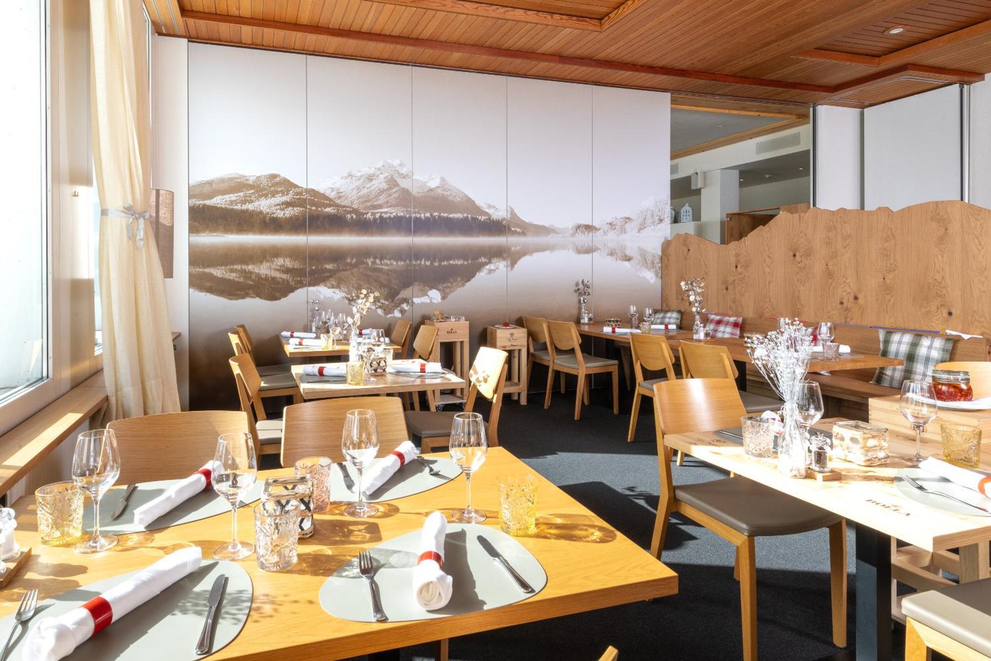 Randolins Familienresort São Moritz Exterior foto